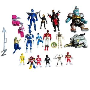 Bandai Power Rangers Action Figure Lot Mixed Toys